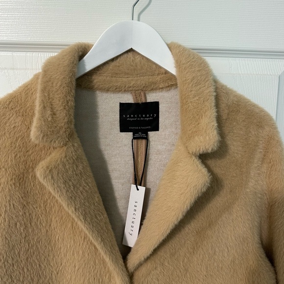 ☀️ NWT SANCTUARY Faux Fur Hometown Jacket - Picture 6 of 14